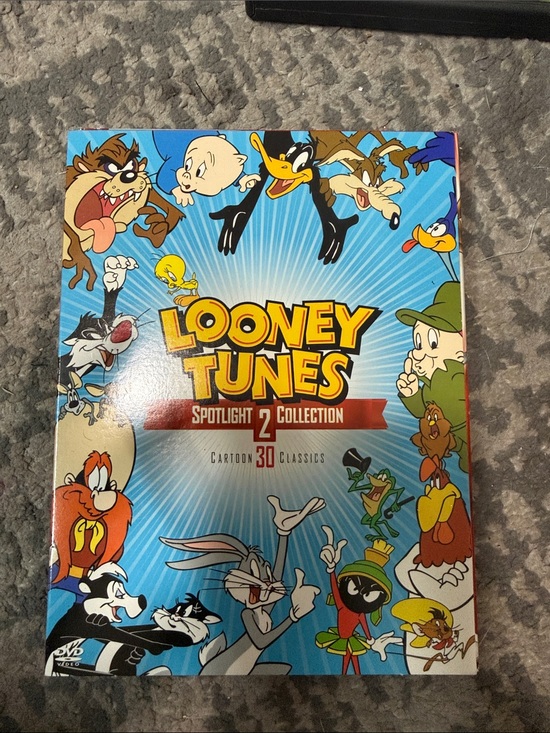 Warner Bros. Other - Warner Bros. Looney Tunes Spotlight Collection DVD Set - Blue, Yellow, Red